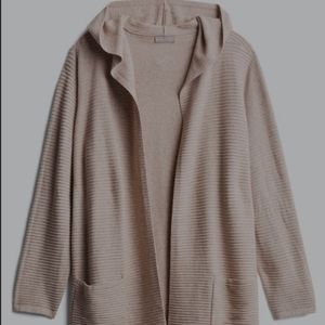 Hooded cardigan